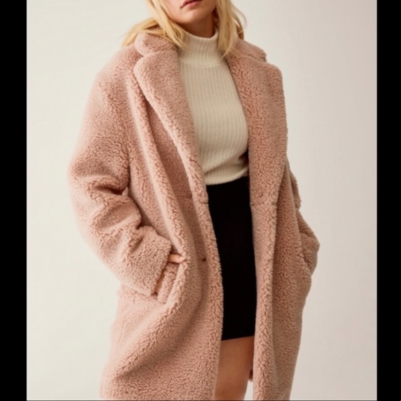 Wilfred Free The Teddy Cocoon Coat - Picture 1 of 3